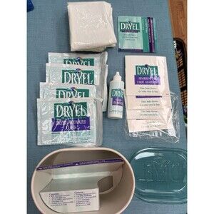 Vintage 1997 DRYEL Home Dry Cleaning Kit (4 Dryer Loads) Up to 16 Garments